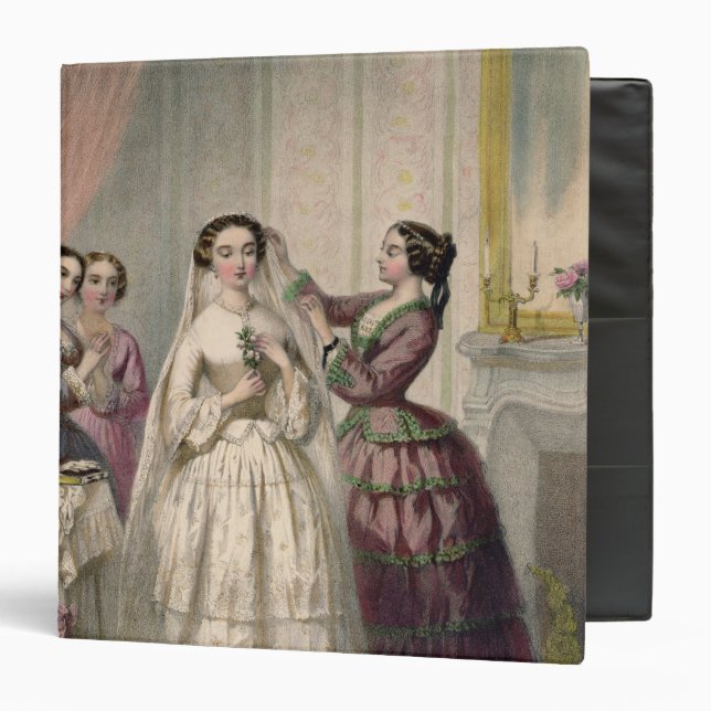 The Bride, engraved by J. Battannier, 1852-53 Binder (Front/Inside)