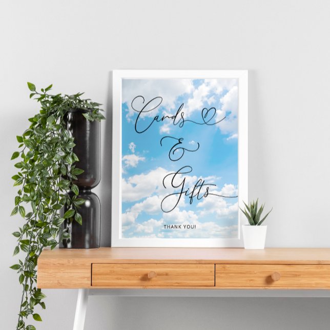 The Bride Is On Cloud 9 Cards and Gifts Poster (Creator Uploaded)