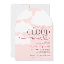 The Bride is On Cloud Nine Bridal Shower