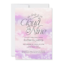 The Bride Is On Cloud Nine QR Code Bridal Shower