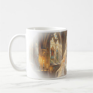 The Bride Is Waiting Cathedral Grace Mug