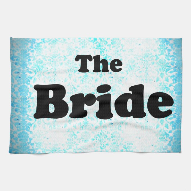 The Bride Kitchen Towel (Horizontal)