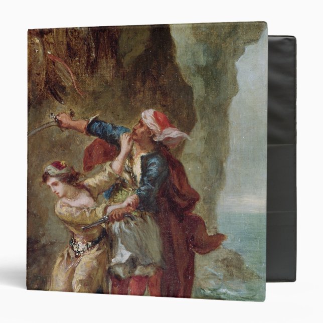The Bride of Abydos, 1843 Binder (Front/Inside)