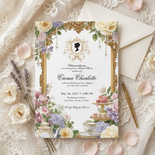 The Bride of the Season Regency Bridal Shower Invitation