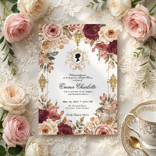 The Bride of the Season Regency Bridal Shower Invitation