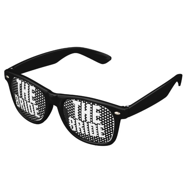 The Bride Retro Sunglasses (Angled)