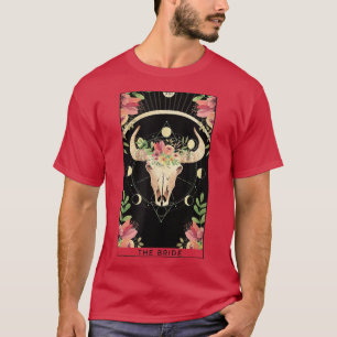 The Bride Tarot Card Bridal Shower Wedding Boho Ba T-Shirt
