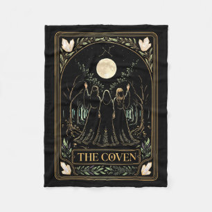 The Bride The Coven Tarot Card Matching Fleece Blanket