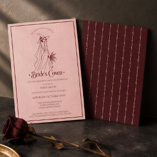 The Bride's Coven Witch Bachelorette Party Invitation