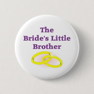 The Bride's Little Brother 2 Inch Round Button