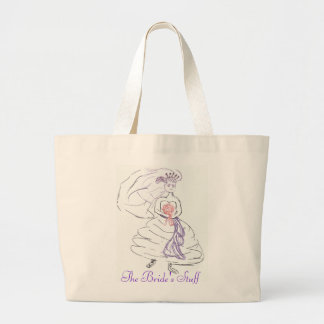 The Bride's Stuff Large Tote Bag