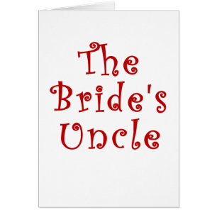 The Brides Uncle