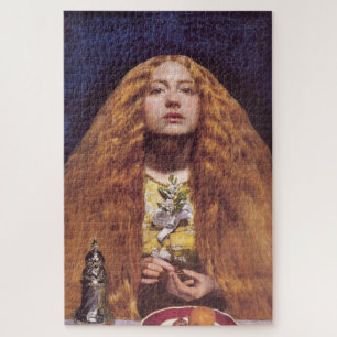 The Bridesmaid (by John Everett Millais) Jigsaw Puzzle