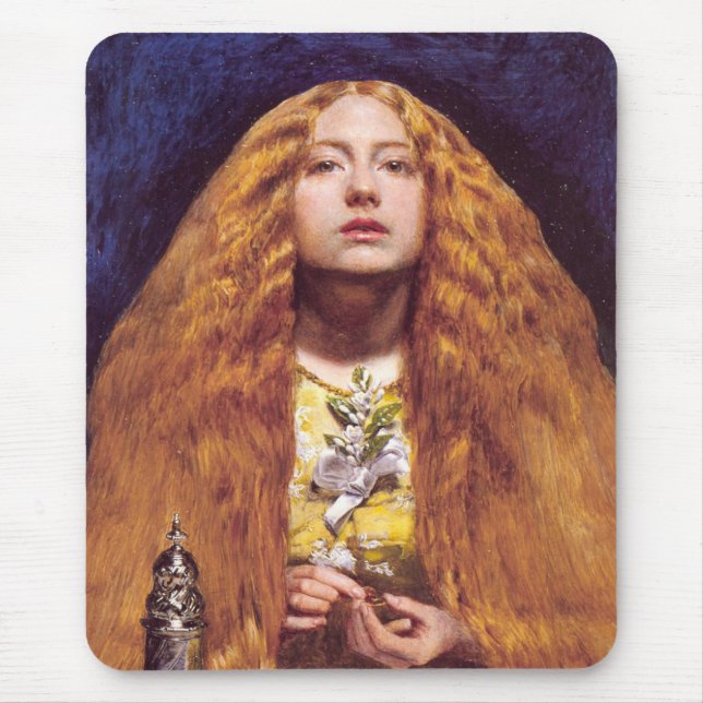 The Bridesmaid, c.1851 by John Everett Millais Mouse Pad (Front)