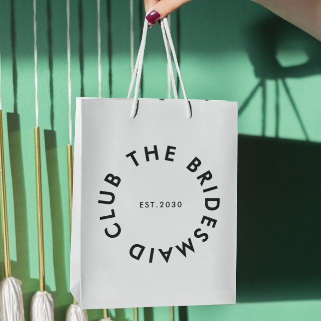 The Bridesmaid Club Bachelorette Medium Gift Bag (Creator Uploaded)
