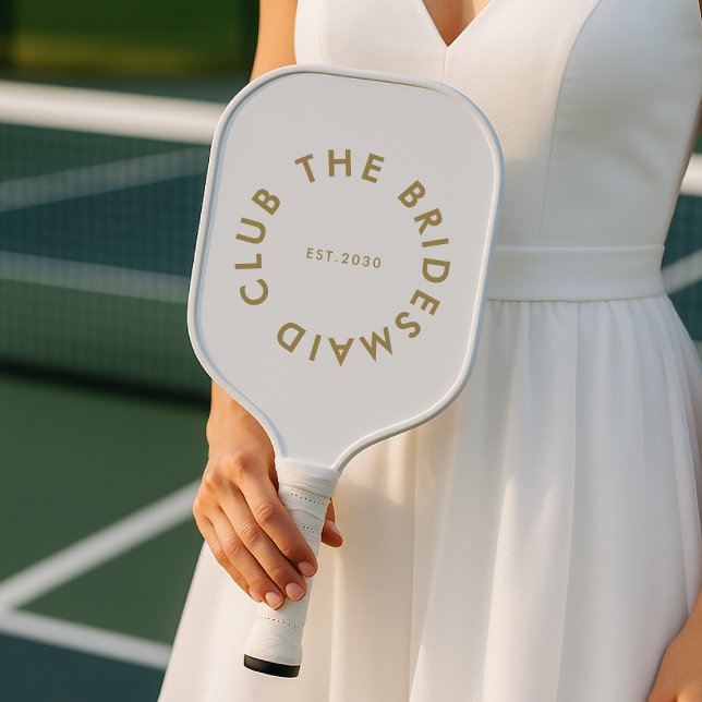 The Bridesmaid Club Bachelorette Pickleball Paddle (Creator Uploaded)