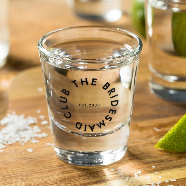 The Bridesmaid Club Bachelorette Shot Glass (Creator Uploaded)