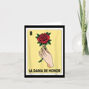 The Bridesmaid Mexican Bingo Card Bride Babe Bache