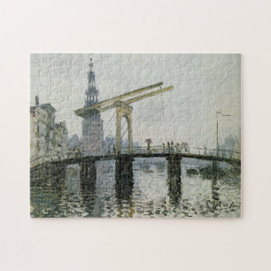The Bridge, Amsterdam Monet Fine Art Jigsaw Puzzle