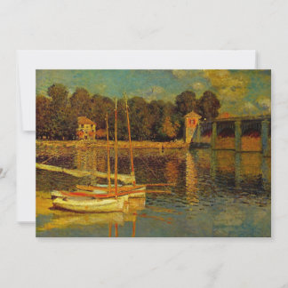 The Bridge at Argenteuil by Claude Monet