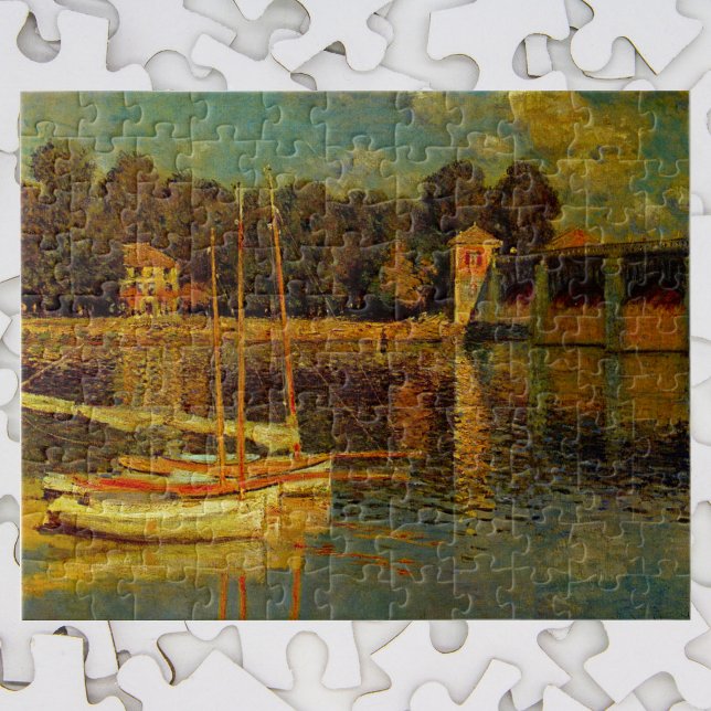 The Bridge at Argenteuil by Claude Monet Jigsaw Puzzle (Creator Uploaded)