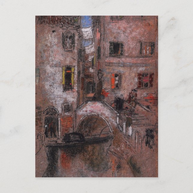 The Bridge by James Abbott McNeill Whistler Postcard (Front)