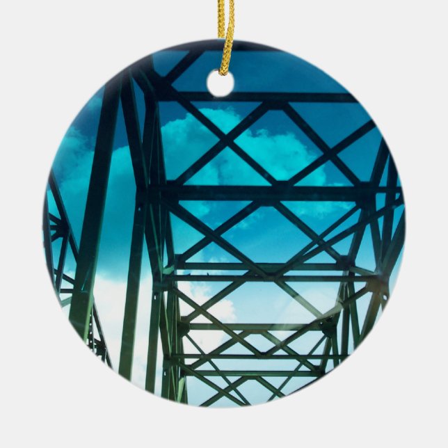 The Bridge Ceramic Ornament (Front)