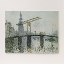 The Bridge in Amsterdam (by Claude Monet)