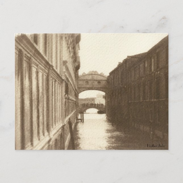 The Bridge of Sighs Postcards (Front)