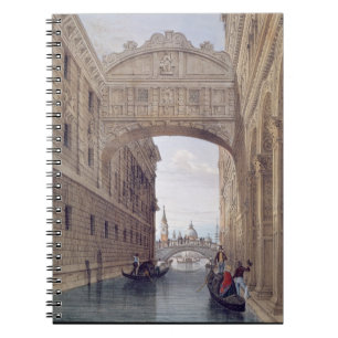 The Bridge of Sighs, Venice, engraved by Lefevre ( Notebook