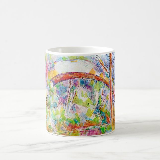 The Bridge, Paul Cezanne Coffee Mug (Center)