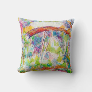 The Bridge, Paul Cezanne Throw Pillow