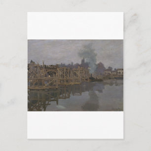 The Bridge under Repair (1871-1872) Postcard