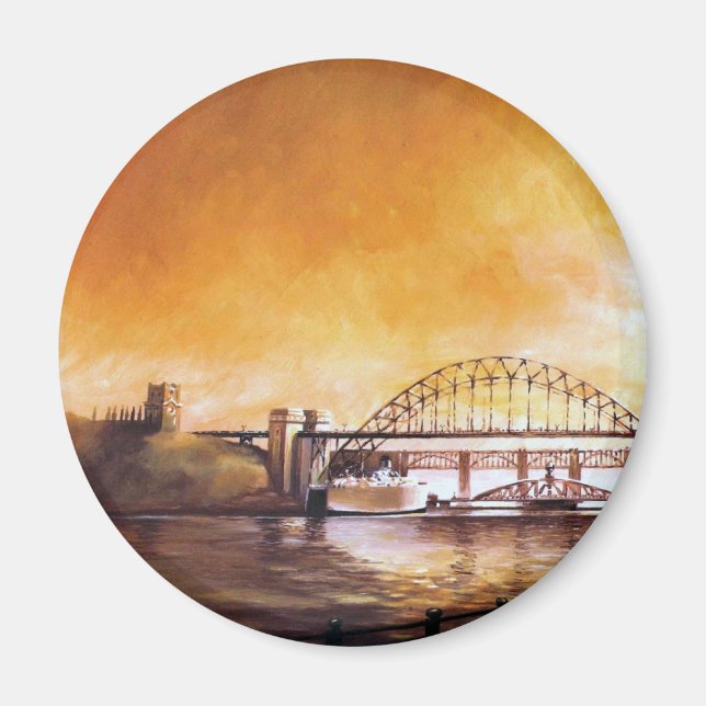 The Bridges, Newcastle upon Tyne Magnet (Front)