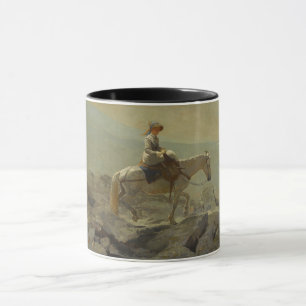 The Bridle Path, White Mountains (Winslow Homer) Mug