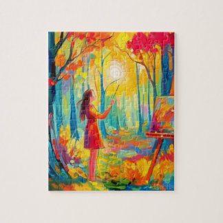 The Bright Artist Jigsaw Puzzle