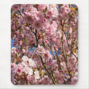 The bright Spring colour of cherry blossom Mouse Pad