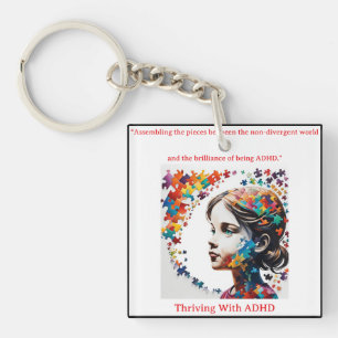 The Brilliance of ADHD*Dr.Anders Osborne PhD Keychain