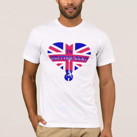 The British Beat Heart & Guitar T-Shirt