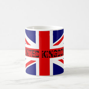 The British Flag United Kingdom    Coffee Mug