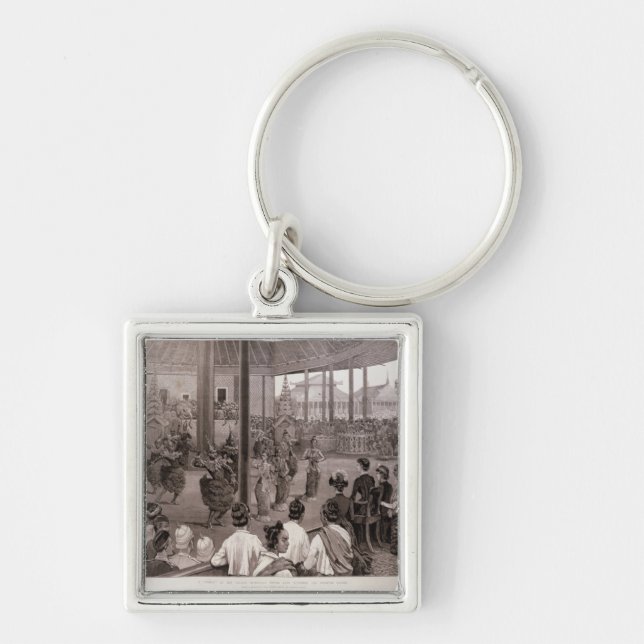 The British in Burmah Keychain (Front)