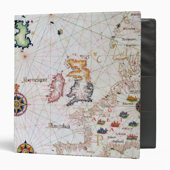 The British Isles, Iberia and Northwest Africa Binder (Front/Inside)