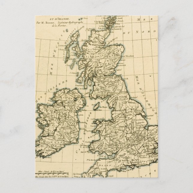 The British Isles Postcard (Front)