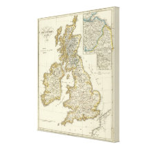 The British Isles since 1485 Canvas Print