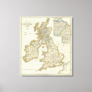 The British Isles since 1485 Canvas Print