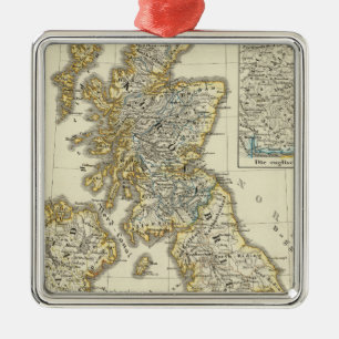 The British Isles since 1485 Metal Ornament