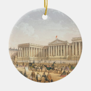 The British Museum, c.1862 (colour litho) Ceramic Ornament