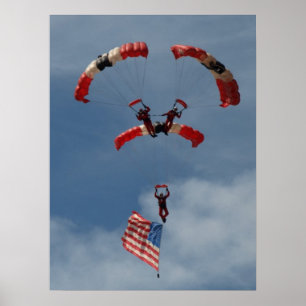 The British Red Devils. Poster