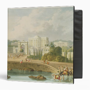 The British Residency at Hyderabad in 1813, from V Binder