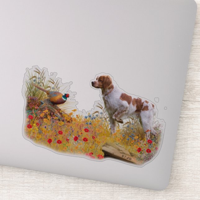 The Brittany spaniel  (Detail)